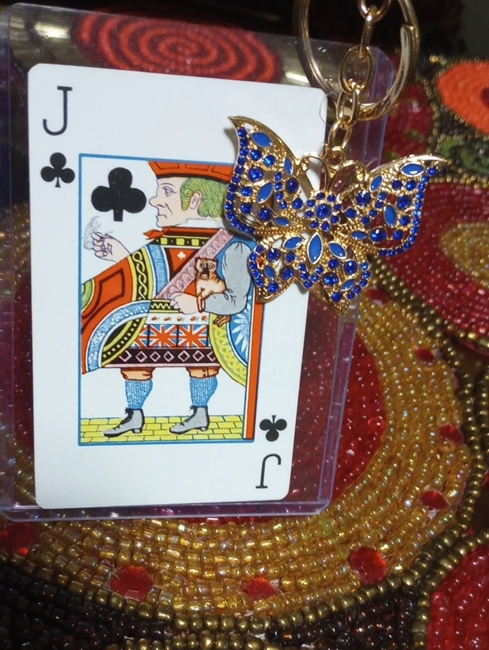 Tiffany & Co Playing Card With Fashion Keychain